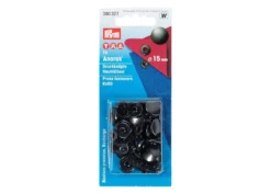 Prym Bottoni a pressione “Anorak” 15 mm neri