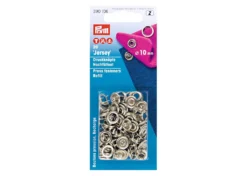 Prym Bottoni a pressione Jersey 10 mm argento