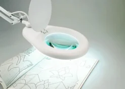 Prym Lente d’Ingrandimento con Lampada e Morsetto ⌀ 12cm