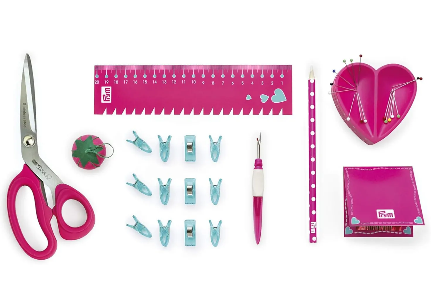 Prym Love Set Cucito Rosa