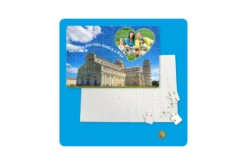 Puzzle rettangolare sublimabile 96 pezzi 200X285X8mm