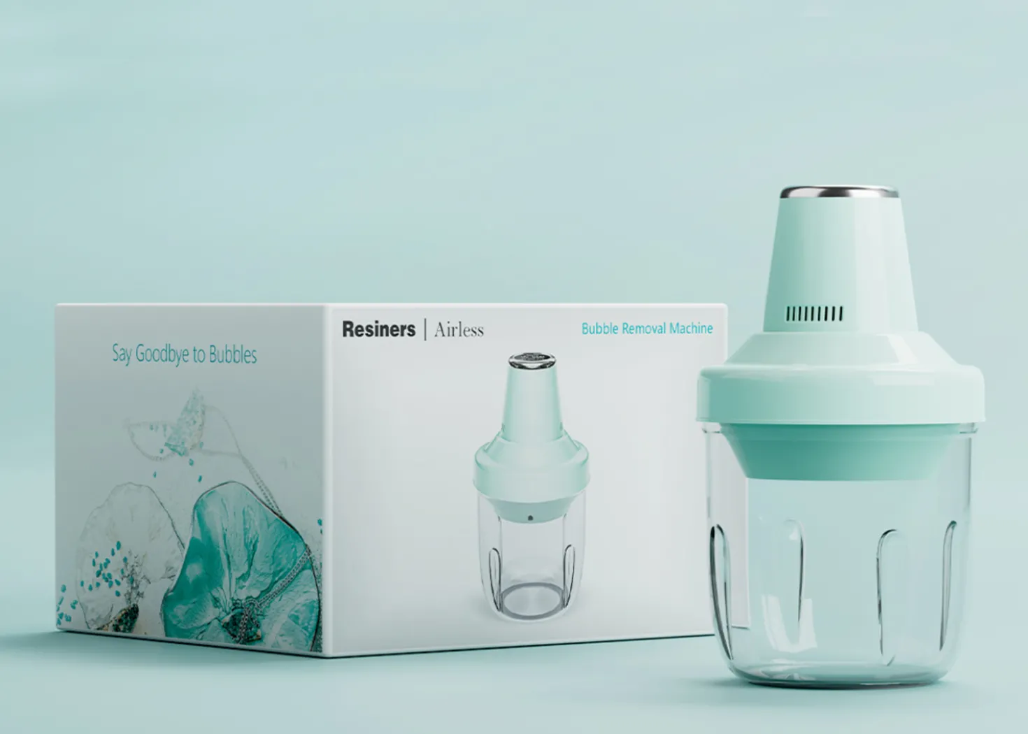 Resiners AirLess Macchina per la Rimozione delle Bolle