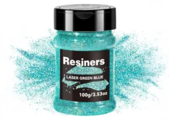 Resiners Glitter olografico ultra-fine 100g Verde Acqua