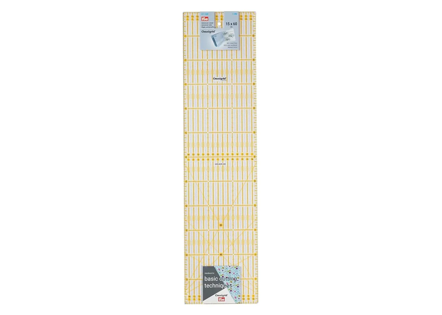 Righello Universale Rettangolare Omnigrid 15×60cm