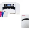 Sawgrass Stampante Sublimatica SG500 A4 con 4 Cartucce 31 ml UHD ad alta intensità + Necchi Flatpress Creator Maxi 30,48cm x 24,4cm e carta sublimatica 100 fogli