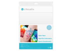 Silhouette Carta per tatuaggi temporanei Trasparente
