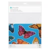 Silhouette Fogli adesivi Glitter bianco