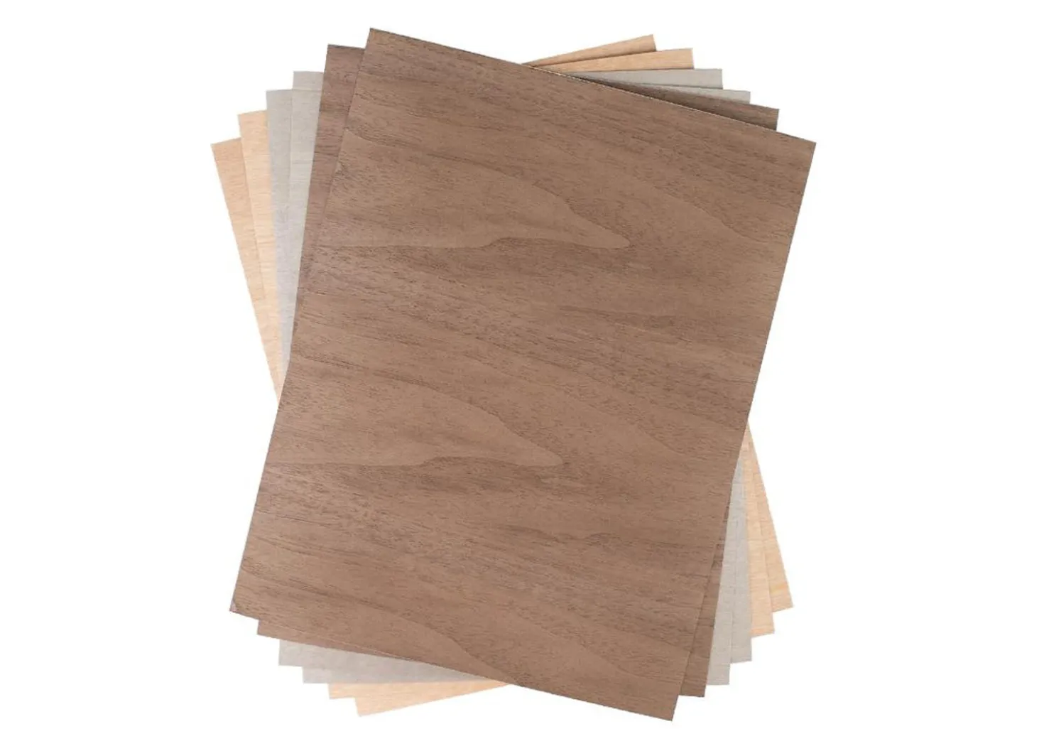 Silhouette fogli di legno 6 pezzi
