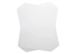 Silhouette Fogli Termorestringenti Bianchi 6pz 21,5cmx28 cm