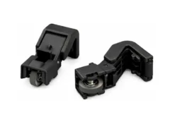 Silhouette Set di rulli di supporto Nero opaco