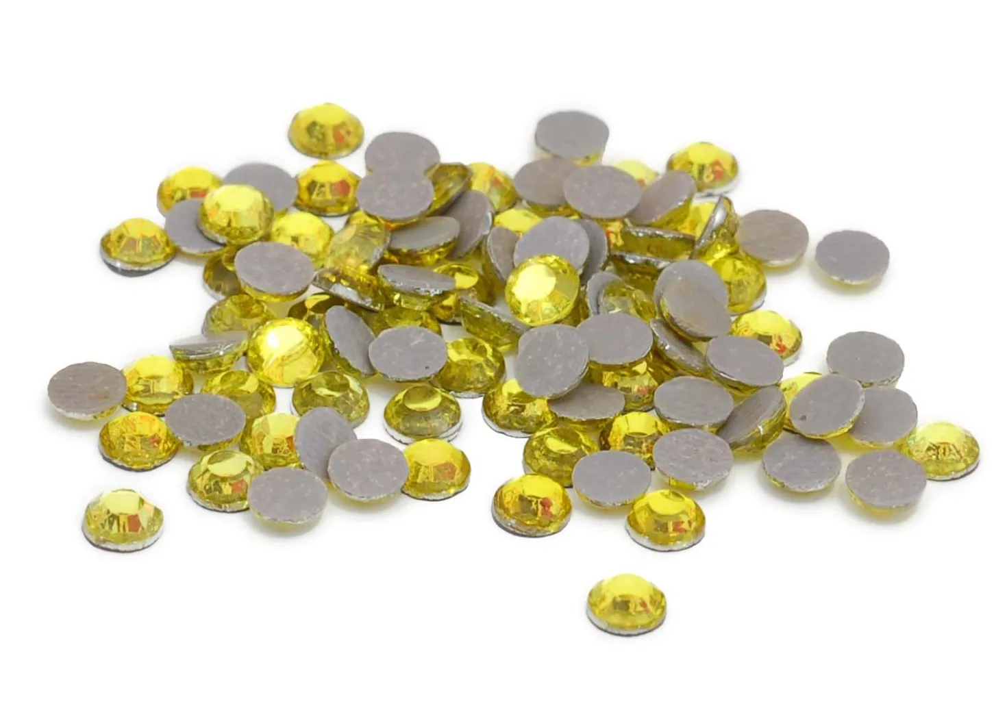 Silhouette Strass Giallo 16ss