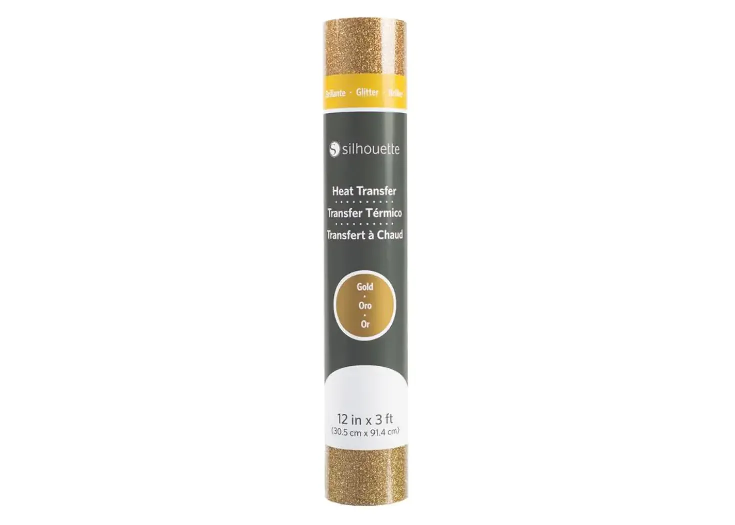 Silhouette Termoadesivo Glitter Oro 30.5cmx91.4cm