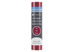 Silhouette Termoadesivo Riflettente Rosso 22,9cmx91,4cm