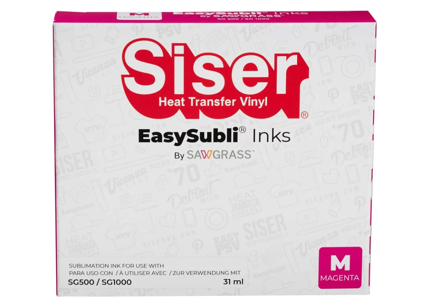 Siser inchiostro a sublimazione Magenta 31ml