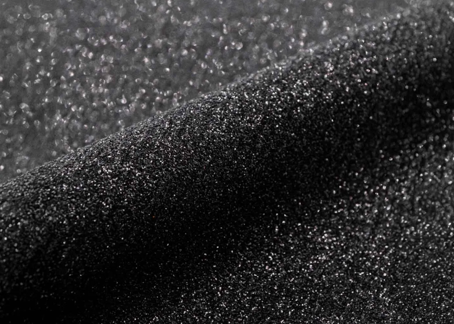 Siser Termoadesivo Glitter Nero 25cmx5m
