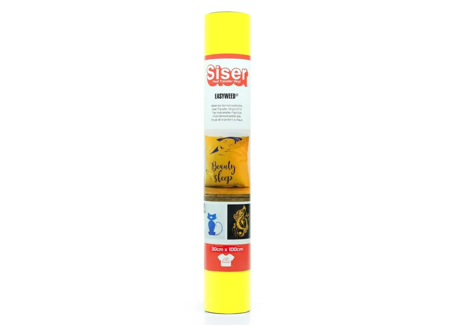 Siser Termoadesivo PS Film Giallo Fluo 30x100cm