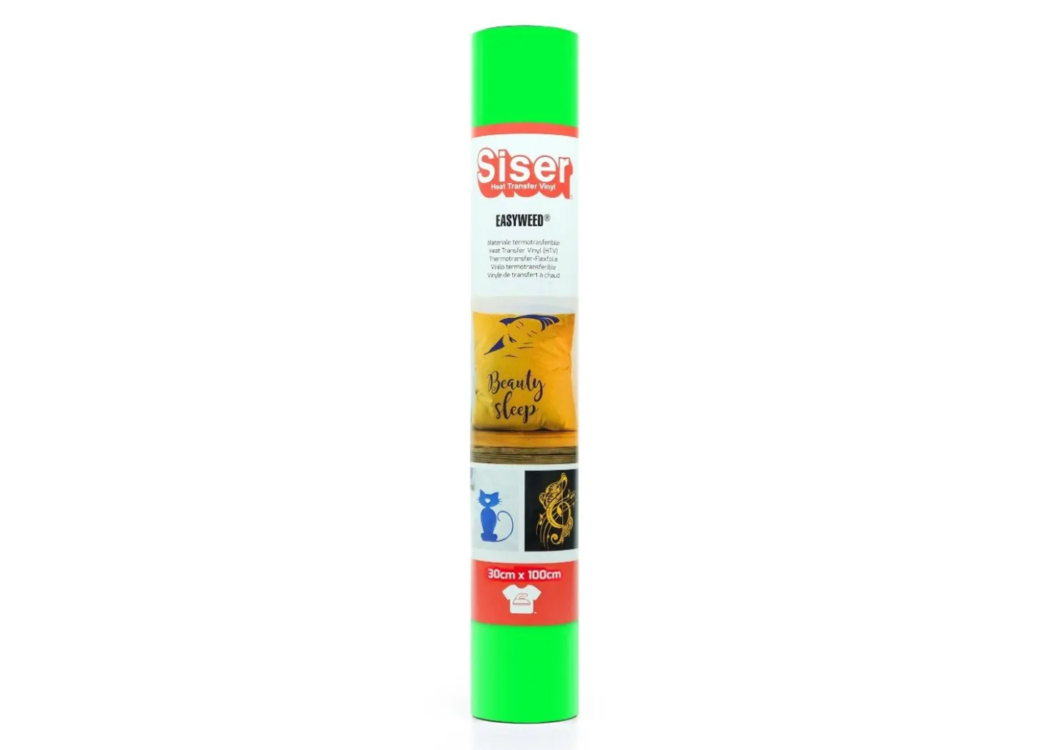 Siser Termoadesivo PS Film Verde Fluo 30x100cm