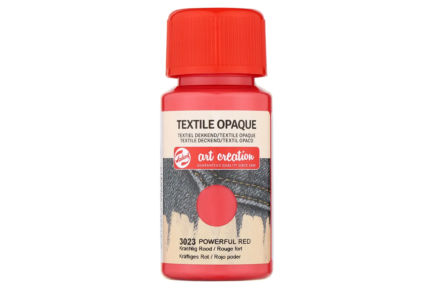 TAC Colore per Tessuti Rosso Vivo 50ml