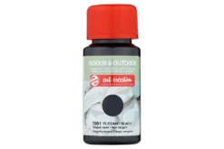 TAC Vernice Acrilica Nera per Interni ed Esterni 50ml