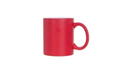 Tazza Magica Rossa opaca Glitter in ceramica 330ml