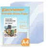 Teckwrap Carta adesiva stampabile Argento A4 15pz
