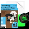 Teckwrap Carta Transfer Inkjet Fosforescente 15pz Formato A4