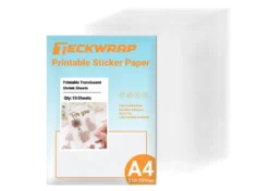 Teckwrap Fogli Termorestringenti Traslucidi 10pz A4