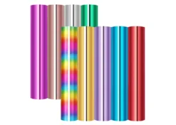 Teckwrap Kit di Termoadesivi Metallizzati 9pz 30cmx30cm