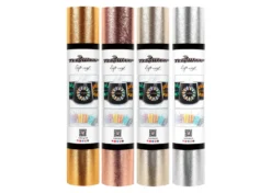 Teckwrap Kit di Vinili Metallizzati con Texture 10 fogli 30,5cmx30,5cm