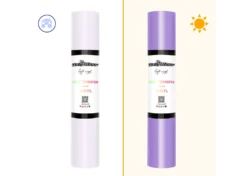 Teckwrap Termoadesivo Cambia Colore Bianco-Lavanda 30,5cmx1,55m