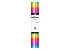 Teckwrap Termoadesivo Cromato Metallizzato Strisce Arcobaleno 30,5cmx1,55m