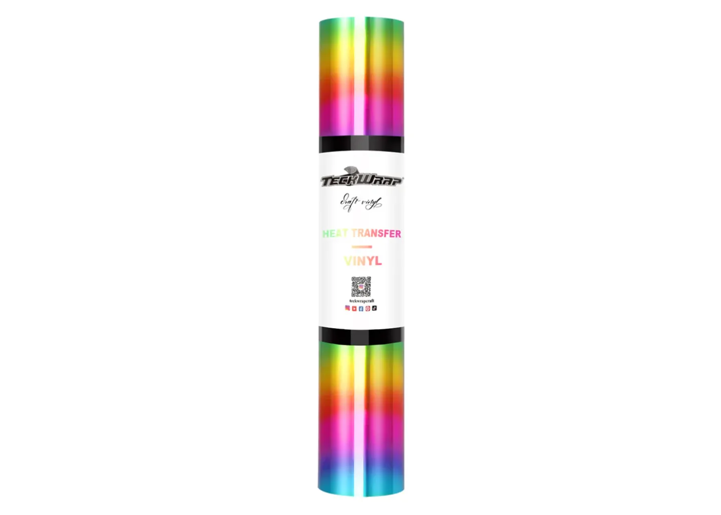 Teckwrap Termoadesivo Cromato Metallizzato Strisce Arcobaleno 30,5cmx1,55m