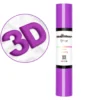 Teckwrap Termoadesivo effetto 3D Viola 25,4cmx1,5m