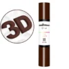Teckwrap Termoadesivo effetto 3D Marrone 25,4cmx1,5m