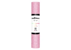 Teckwrap Termoadesivo effetto 3D Glitterato Rosa Baby 25,4cmx1,52m