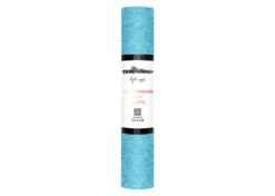 Teckwrap Termoadesivo effetto 3D Glitterato Celeste 25,4cmx1,52m