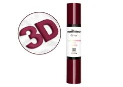 Teckwrap Termoadesivo effetto 3D Borgogna 25,4cmx1,5m