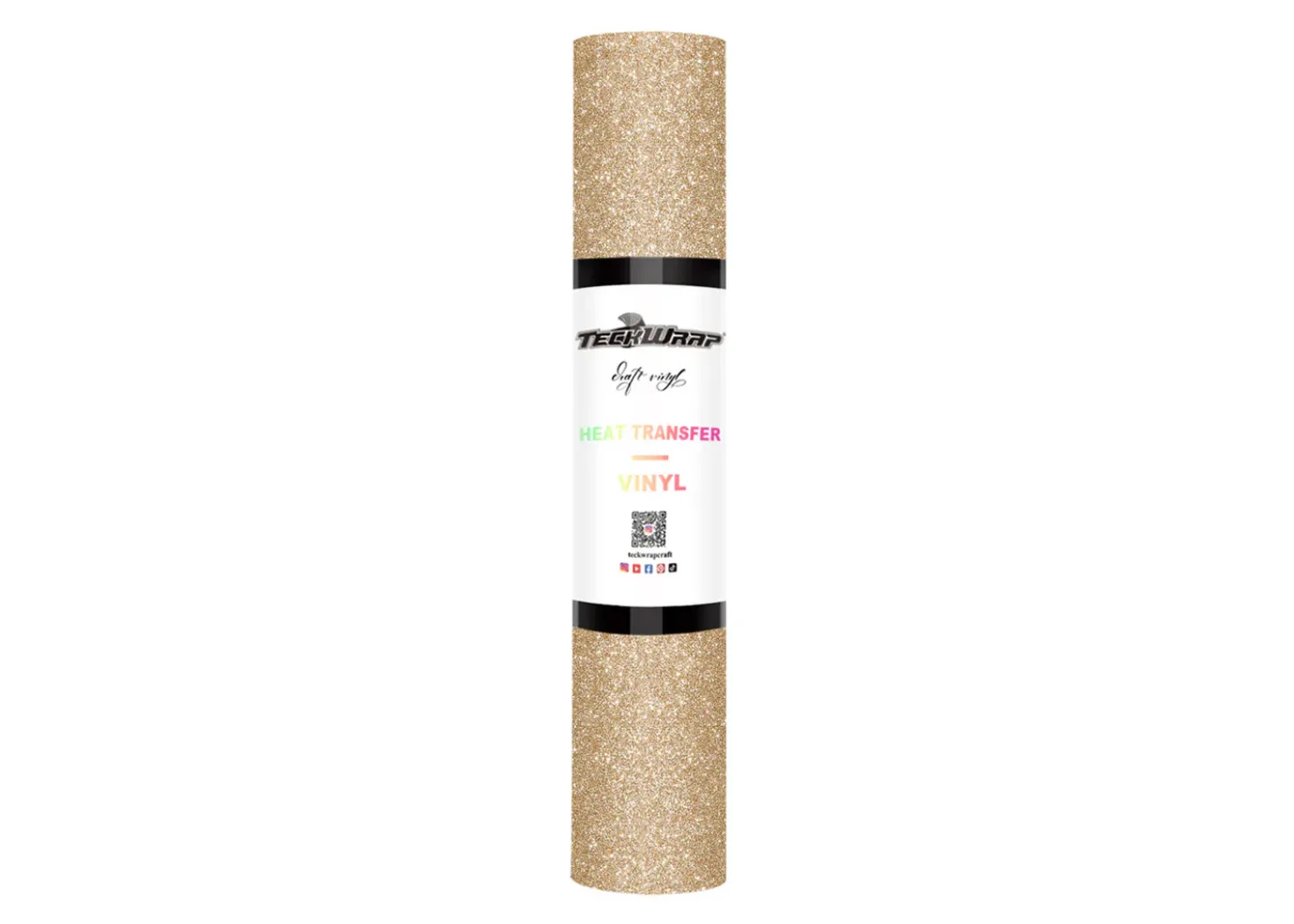 Teckwrap Termoadesivo effetto 3D Glitterato Champagne Gold 25,4cmx1,52m