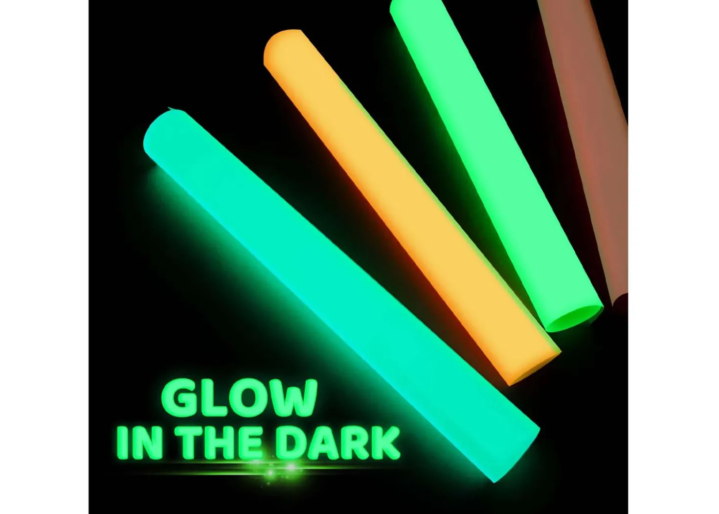 Teckwrap Termoadesivo Glow in the Dark effetto 3D Verde Neon 25,4cmx1,5m