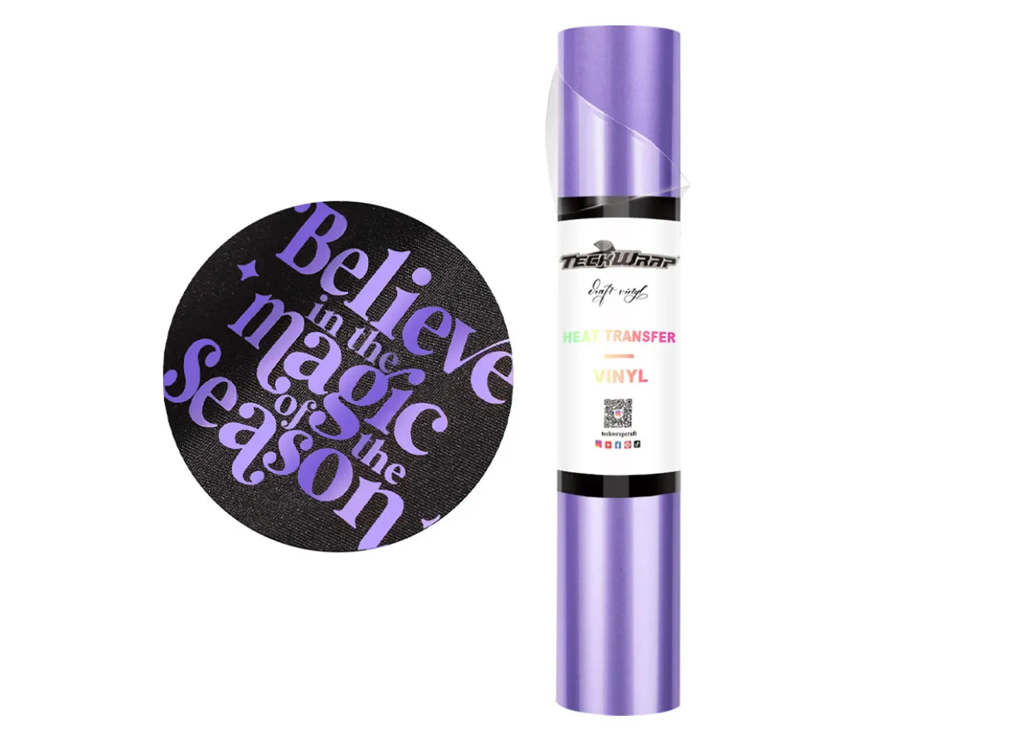 Teckwrap Termoadesivo Metallico Perlato Viola 30,5cmx1,55m