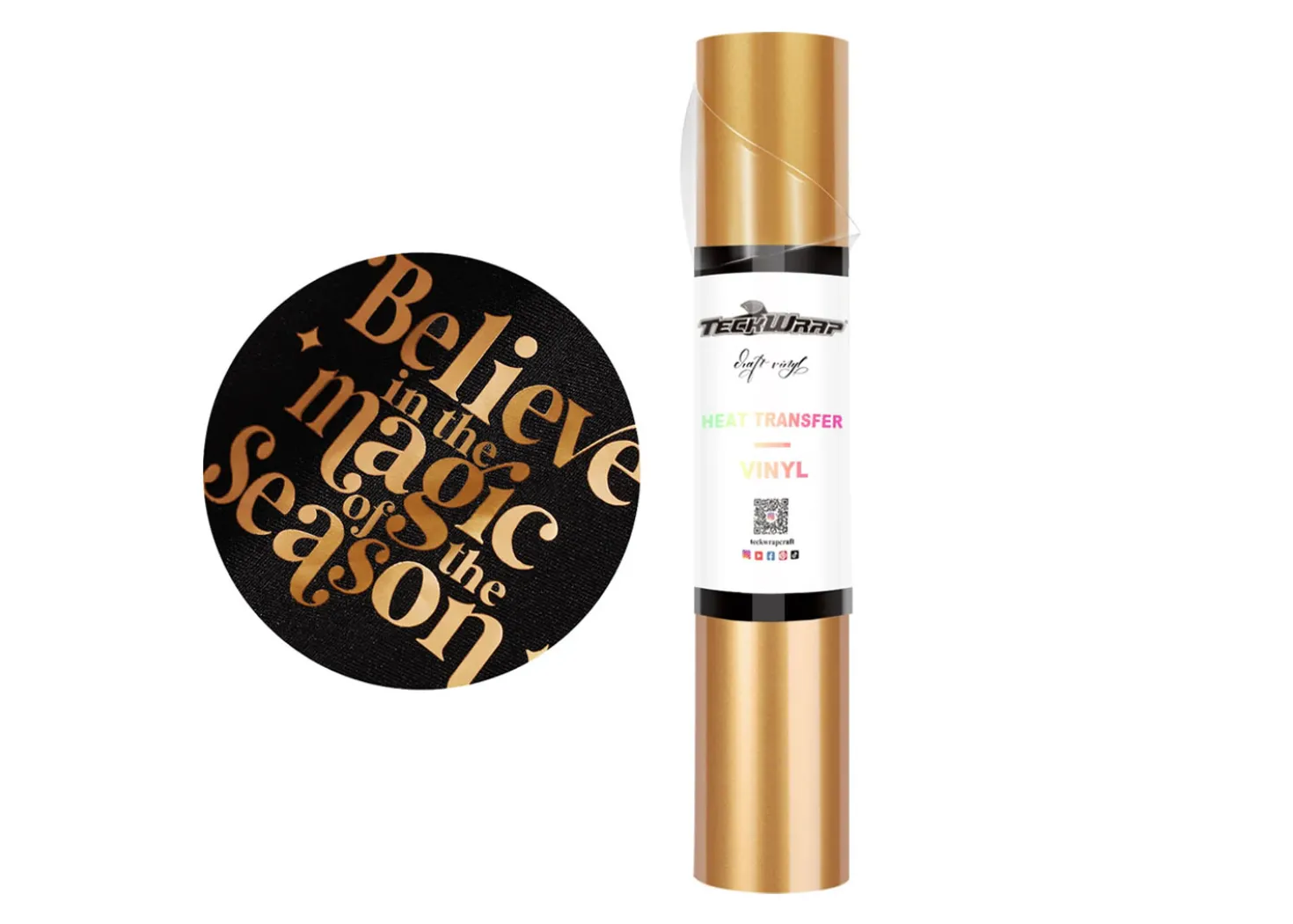 Teckwrap Termoadesivo Metallico Perlato Rame 30,5cmx1,55m
