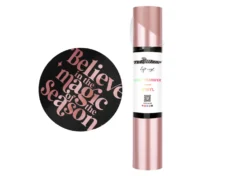 Teckwrap Termoadesivo Metallico Perlato Oro Rosa 30,5cmx1,55m
