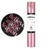 Teckwrap Termoadesivo Metallico Perlato Rosa 30,5cmx1,55m