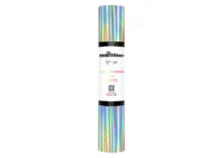 Teckwrap Termoadesivo Olografico Metallizzato Arcobaleno Argentato 30,5cmx1,55m