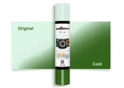 Teckwrap Vinile Cambia Colore a Freddo Verde 30,5cmx1,55 m