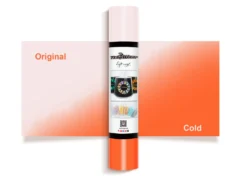 Teckwrap Vinile Cambia Colore a Freddo Arancione 30,5cmx1,55 m