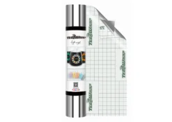 Teckwrap Vinile Metallico Argento 30cmx1,55m