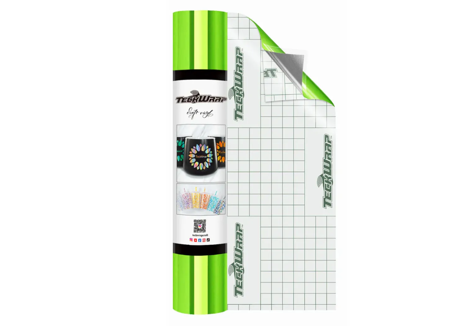 Teckwrap Vinile Metallico Lime 30cmx1,55m