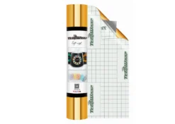 Teckwrap Vinile Metallico Oro Chiaro 30cmx1,55m