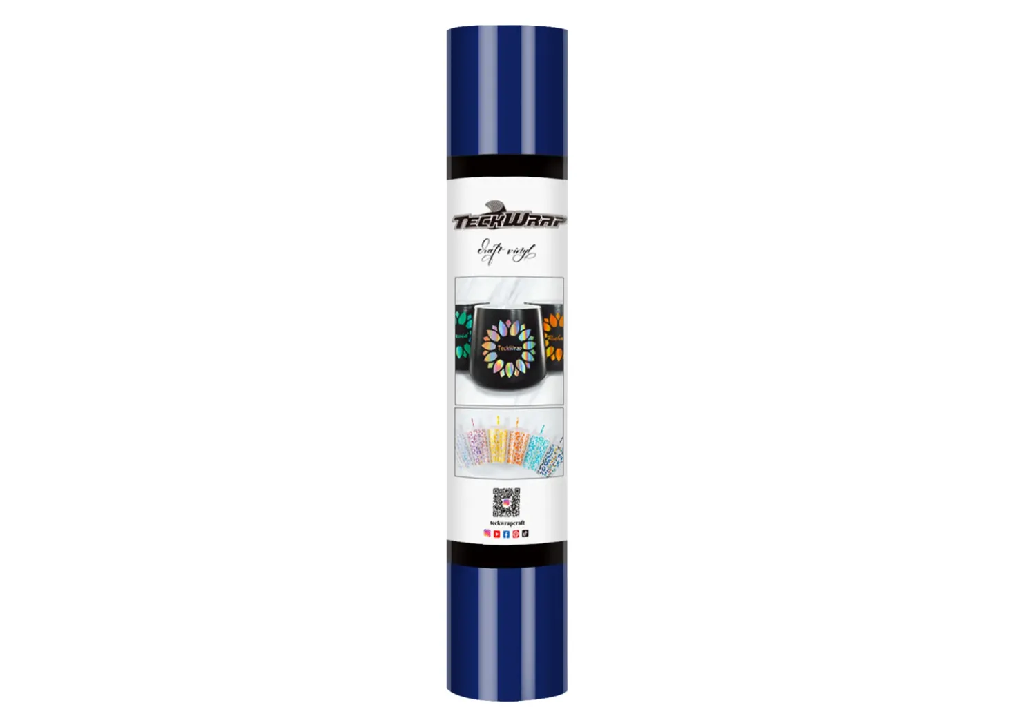Teckwrap Vinile Permanente Glossy Blu 30cmx1,55m